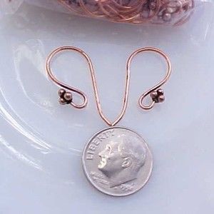 10 Bali Style Solid Copper French Earwire Earring Findings Sundance Upgrade